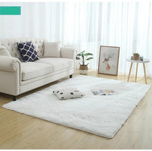 Load image into Gallery viewer, Pink Living Room Carpet Long Hair