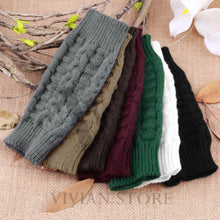 Load image into Gallery viewer, Arm Fingerless Gloves Long Stretchy