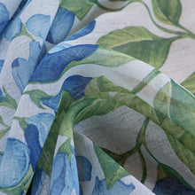 Load image into Gallery viewer, Wisteria Floral Tulle Curtains