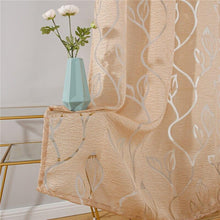 Load image into Gallery viewer, Modern Print Tulle Curtains