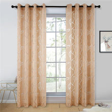 Load image into Gallery viewer, Modern Print Tulle Curtains