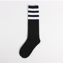 Load image into Gallery viewer, Three Stripes Socks Women Men Cotton