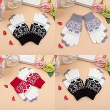 Load image into Gallery viewer, Winter Touch Screen Female Gloves
