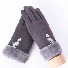 Load image into Gallery viewer, Women Touch Screen Suede Glove
