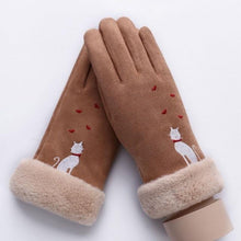 Load image into Gallery viewer, Women Touch Screen Suede Glove
