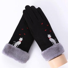 Load image into Gallery viewer, Women Touch Screen Suede Glove

