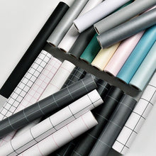 Load image into Gallery viewer, Solid Color Gray Wallpaper Self-adhesive
