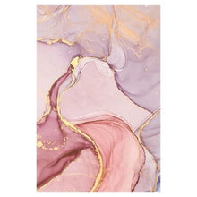 Load image into Gallery viewer, Pink Gold Oil Painting Abstract Carpet

