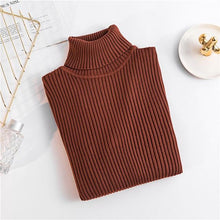 Load image into Gallery viewer, Turtleneck Sweater Women
