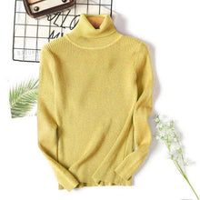 Load image into Gallery viewer, Turtleneck Sweater Women
