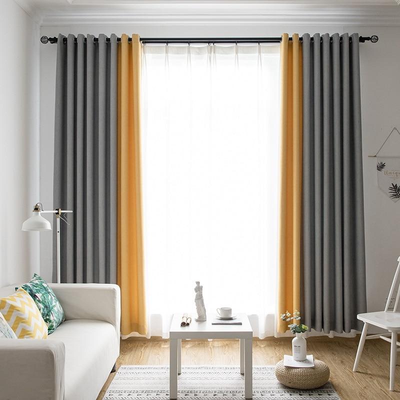 Nordic Blackout Curtains  Living Room