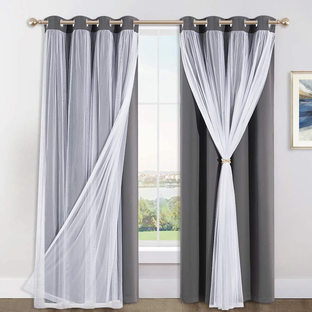 Drapes Blackout Curtains Mix