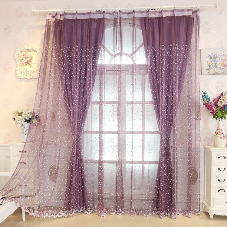 Embroidery Curtain For Living Room