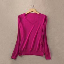 Load image into Gallery viewer, Soft Cashmere Elastic Sweaters
