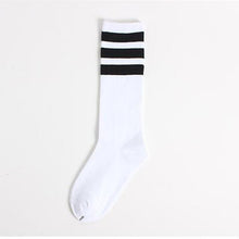 Load image into Gallery viewer, Three Stripes Socks Women Men Cotton

