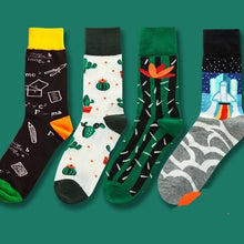 Load image into Gallery viewer, Funny Wedding Socks Geometry
