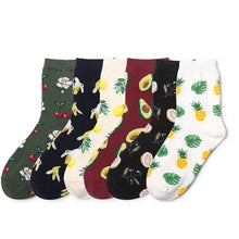 Load image into Gallery viewer, Funny Fruit Short Harajuku Socks
