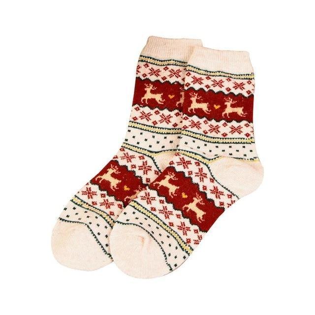 1 Pair Winter Women Socks Warm