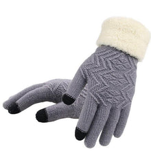 Load image into Gallery viewer, Warm  Finger  Gloves  Women  Gloves
