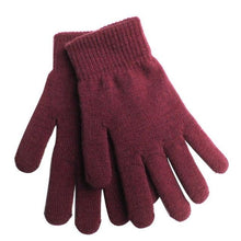 Load image into Gallery viewer, Ribbed Knitted Full Fingered Gloves
