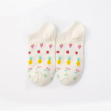 Load image into Gallery viewer, Adult Size Short Ankle Fruit Socks

