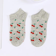 Load image into Gallery viewer, Adult Size Short Ankle Fruit Socks

